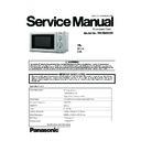 Panasonic NN-SM220W, NN-SM220WZPE Service Manual