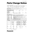 Panasonic NR-B591BR, NR-B651BR Service Manual Parts change notice