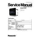 Panasonic NU-SC101WZPE Service Manual