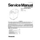 Panasonic SD-2511WTS Service Manual