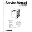 Panasonic SD-BT10P-FIN Service Manual