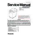 Panasonic SD-ZB2512KTS (serv.man2) Service Manual