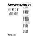 Panasonic HC-W850EE, HC-V750EE Service Manual