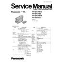 Panasonic NV-DS35EG, NV-DS35B, NV-DS35EN, NV-DS35A Service Manual