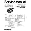 Panasonic NV-DX100EG, NV-DX100B, NV-DX100EN, NV-DX100ENA Service Manual