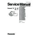 Panasonic NV-GS500EG, NV-GS500E, NV-GS500EB, NV-GS500EP, NV-GS500EE, NV-GS500GC, NV-GS500GN, NV-GS500SG, NV-GS500GCT, NV-GS500PL, NV-GS500GT, NV-GS508GK Service Manual