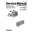 Panasonic NV-M9EE Service Manual