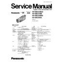 Panasonic NV-MX350EG, NV-MX350B, NV-MX350EN, NV-MX350A (serv.man2) Service Manual