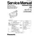 Panasonic NV-R11E Service Manual