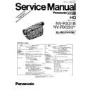 Panasonic NV-RX33EG, NV-RX33A, NV-RX33EN, NV-RX31B Service Manual