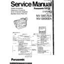 nv-s6, nv-s600en service manual