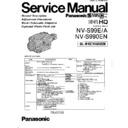 Panasonic NV-S90, NV-S900 Service Manual
