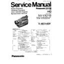 Panasonic NV-VX22EG, NV-VX22A, NV-VX22EN, NV-VX21B Service Manual Simplified