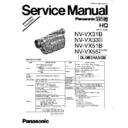 Panasonic NV-VX31B, NV-VX33EG, NV-VX33EN, NV-VX51B, NV-VX55EG, NV-VX55EN, NV-VX55A Service Manual