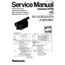 Panasonic NV-VX3EG, NV-VX3A, NV-VX3EN Service Manual