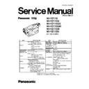 Panasonic NV-VZ17B, NV-VZ17EG, NV-VZ17EGE, NV-VZ17EGM, NV-VZ17EM, NV-VZ17EN Service Manual