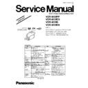 Panasonic VDR-M30PP, VDR-M30EG, VDR-M30B, VDR-M30EN Service Manual Supplement