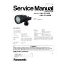 vw-ldc103e, vw-ldc103pp service manual