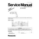 Panasonic EY7410-X8 Service Manual Simplified