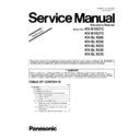 kv-s1057c, kv-s1027c, kv-sl1066, kv-sl1056, kv-sl1055, kv-sl1036, kv-sl1035 (serv.man4) service manual supplement