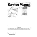 Panasonic KV-S1057C, KV-S1027C, KV-SL1066, KV-SL1056, KV-SL1055, KV-SL1036, KV-SL1035 Service Manual