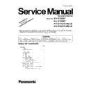 Panasonic KV-S1058Y, KV-S1028Y, KV-S1057C-M2, KV-S1057C-J2, KV-S1027C-M2, KV-S1027C-J2 (serv.man3) Service Manual Supplement