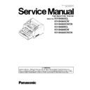 Panasonic KV-S4065CL, KV-S4065CW, KV-S4065CWCN, KV-S4085CL, KV-S4085CW, KV-S4085CWCN Service Manual