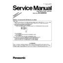 Panasonic KV-S5055C (serv.man4) Service Manual Supplement