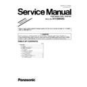 Panasonic KV-S5055C (serv.man5) Service Manual Supplement
