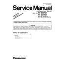 kv-s5076h, kv-s5046h, kv-sl5100 service manual supplement