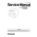 Panasonic KV-S5076H, KV-S5046H Service Manual