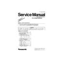 Panasonic KV-S7065C (serv.man2) Service Manual Supplement