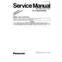 Panasonic KV-S7065C (serv.man3) Service Manual Supplement