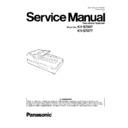 Panasonic KV-S7097, KV-S7077 Service Manual