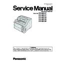 Panasonic KV-S8147, KV-S8127, KV-S8150, KV-S8130, KV-S8120 Service Manual