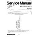 Panasonic KX-TR320MXS Service Manual Simplified