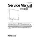 Panasonic UB-5335, UB-5835 (serv.man2) Service Manual