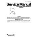Panasonic UB-8325 Service Manual