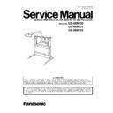 Panasonic UE-608030, UE-608031, UE-608032 Service Manual