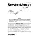 kx-a420ce, kx-a420uk service manual