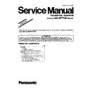 Panasonic KX-AT7730 Service Manual Supplement