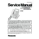 Panasonic KX-DT333UA Service Manual