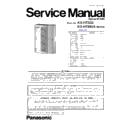 Panasonic KX-HTS32RU, KX-HTS824RU Service Manual