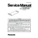 Panasonic KX-NCP1180X Service Manual