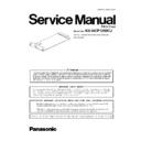 Panasonic KX-NCP1290CJ (serv.man2) Service Manual
