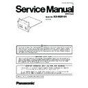 Panasonic KX-NS0161X Service Manual