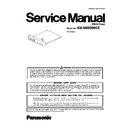 Panasonic KX-NS0290CE Service Manual
