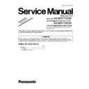 Panasonic KX-NS5171X, KX-NS5171SX, KX-NS5172X, KX-NS5172SX Service Manual Supplement