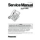 Panasonic KX-NT136RU Service Manual