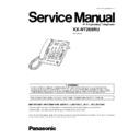 Panasonic KX-NT265RU Service Manual